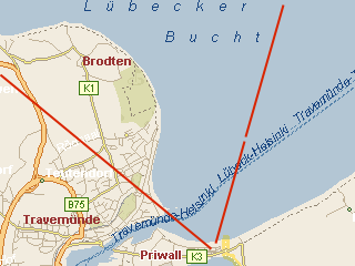 Blickwinkel der WebCam